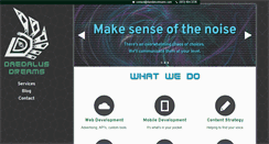 Desktop Screenshot of daedalusdreams.com